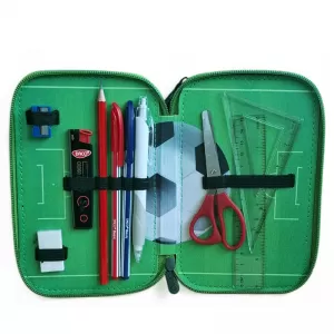 Penar baieti 3 compartimente, echipat 46 piese, minge fotbal Daco PE3044E-4-IMG-nav