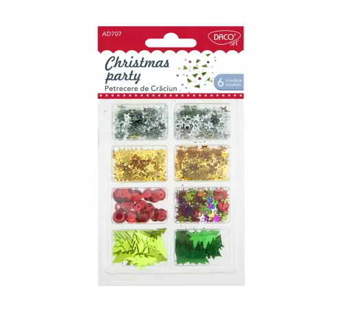 2-Accesorii-craft-~-Paiete-asortate-"Petrecere-de-Craciun"-DACO-AD707