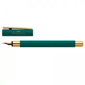 Stilou Faber-Castell Neo slim, verde  forest , penita F-2-IMG-nav