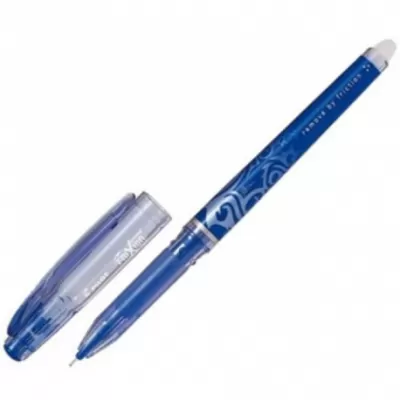 Pix Pilot Frixion 0.5 mm, albastru, cu rescriere-img