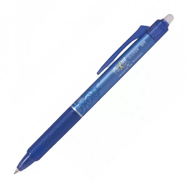 Pix Pilot Frixion Clicker 0.5 mm, albastru, cu rescriere-1-IMG-slider