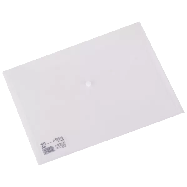 Mapa cu buton A4 plastic, transparenta DELI-2-IMG-slider