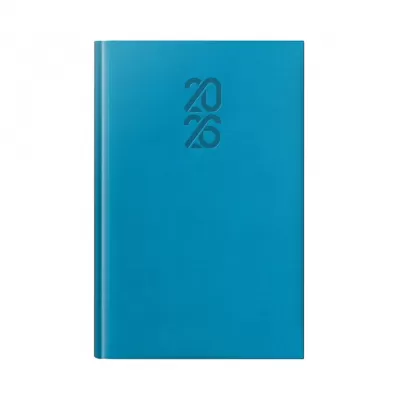 Agenda datata Herlitz Tucson, format A5, 352 pagini, albastru deschis-img