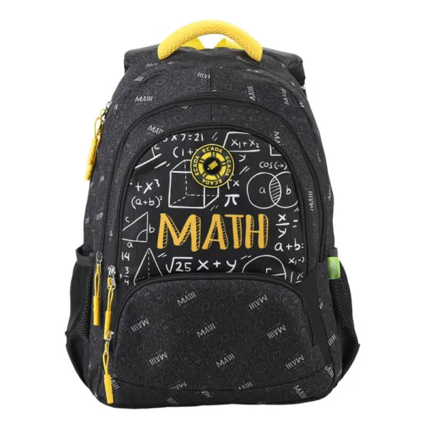 Ghiozdan 46 cm, negru Math, Ecada 61499-1-IMG-slider