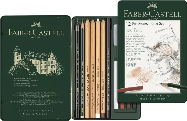 Set pitt monochrome 12 buc nou Faber-Castell-2-IMG-slider