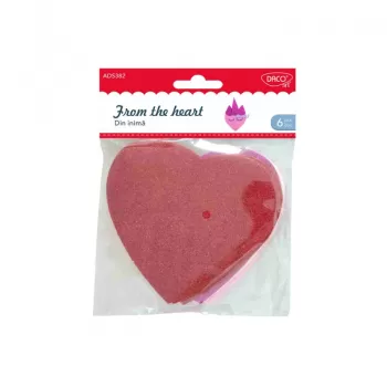 Accesorii craft – inimi mari spumă AD382 “Din inimă” DACO-1