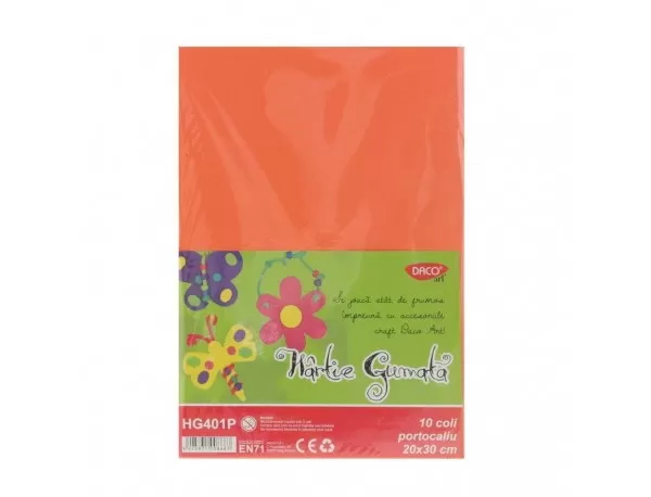 Hârtie gumată 10 coli DACO portocaliu-1-IMG-slider