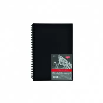 Bloc desen A4, hartie neagra 140g 30 file DACO BD414-1