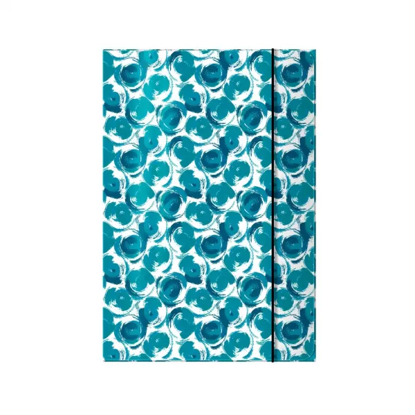 Mapa din carton laminat cu elastic, Blue Spirit-1-IMG-slider