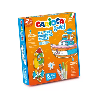 Set creativ Puzzle Transports, Baby Carioca 43080-img