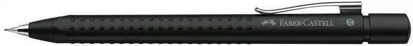 Creion mecanic 0.7mm negru metalizat grip 2011 Faber-Castell-1-IMG-slider