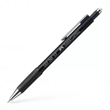 Creion mecanic 0.7mm negru grip 1347 Faber-Castell-2
