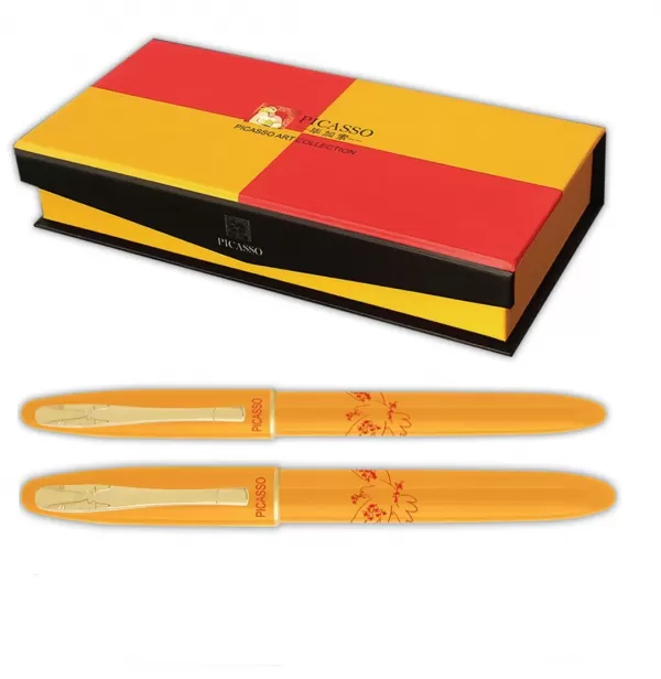 Set pix si stilou PICASSO 606, Galben-1-IMG-slider