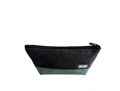 Penar etui bicolor, negru-verde, 1 fermoar Ecada 786034V-img