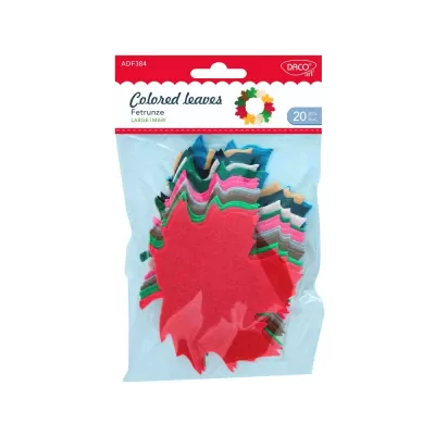 Accesorii craft – frunze artar mari fetru AD384 “Fetrufrunze mari” DACO-img