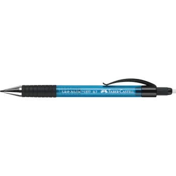 Creion mecanic 0.7mm albastru grip-matic 1377 Faber-Castell-1