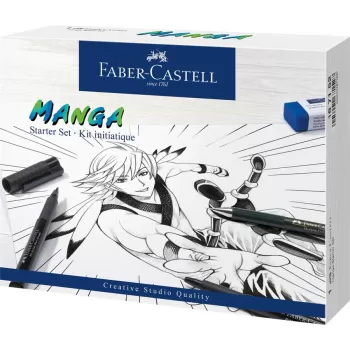 Pitt artist pen manga starter set Faber-Castell-1