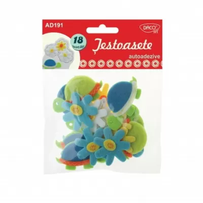 Accesorii craft - AD191 Testoasete fetru autoadeziv DACO-img