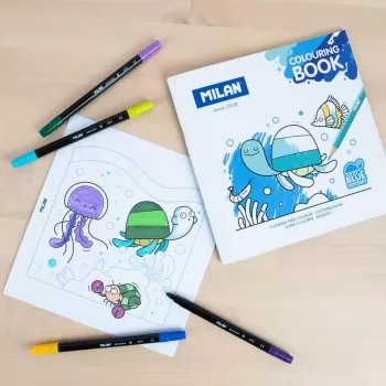 Carte de colorat 4+ Blue Odyssey Milan-3