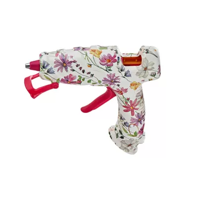 Pistol de lipit cu silicon 20W, printat flori Daco PS020F-img