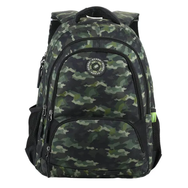 Ghiozdan 46 cm, verde army, gimnaziu si liceu Ecada 61497-1-IMG-slider