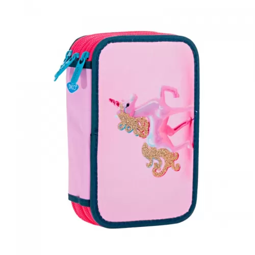 6-Penar-3-compartimente-fete_-echipat-cu-46-piese_-imprimeu-unicorn-Daco-PE3013E