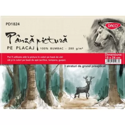 P&#226;nz&#259; pictur&#259; pe carton 18X24 cm DACO PD1824-img