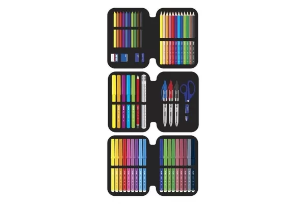 Penar cu 3 compartimente echipat 53 piese, coral, Milan 1364DY-2-IMG-slider