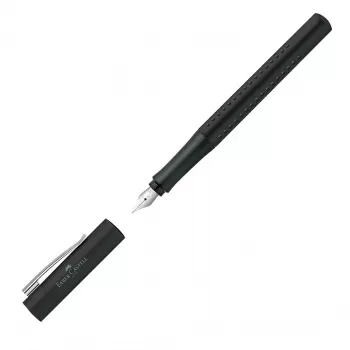 Stilou Faber-Castell Grip 2011 negru, penita F-2