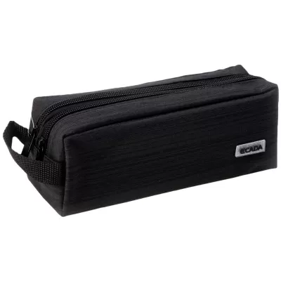 Penar tip borseta, 2 fermoare, neagra, Ecada 78663-img