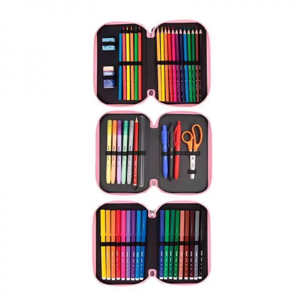 Penar echipat, 3 compartimente, 49 piese, portocaliu Milan 1364FARN-2-IMG-slider