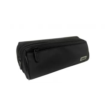 Penar borseta negru uni, 2 fermoare Ecada 786620-1