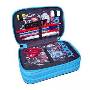 Penar 3 compartimente baieti, echipat cu 46 de piese, Rocket Daco PE3029E-3-IMG-nav
