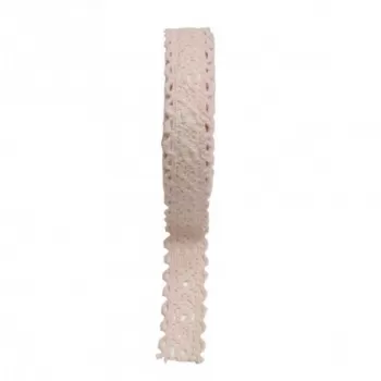 Accesorii craft - Dantela autoadeziva roz DACO AD051RZ-2