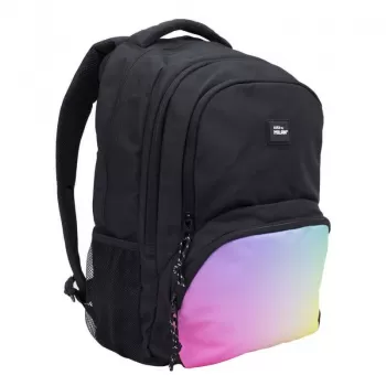 Ghiozdan scoalar negru, Sunset, 4 fermoare, 46.5 cm Milan -1