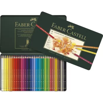Creioane colorate 36 culori polychromos Faber-Castell-2