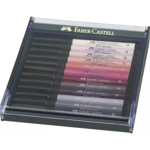 Cutie 12 culori pitt artist pen tonurile pielii Faber-Castell-1-IMG-nav