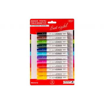 Set markere tabla 12 culori Daco MK232/12-1