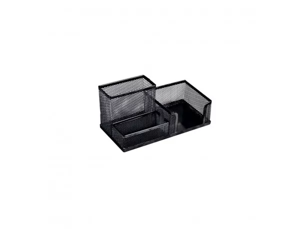 Suport birou 3 compartimente negru ECADA-1-IMG-slider