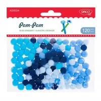 Accesorii craft - Pom Pom albastru degrade AD053A-1-IMG-slider-mobile