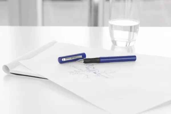 Blister stilou scolar albastru + 6 cartuse Faber-Castell-2-IMG-slider