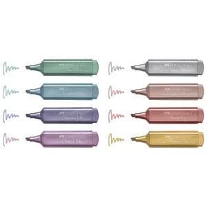 Textmarker set 8 metalizat ii Faber-Castell-3-IMG-nav