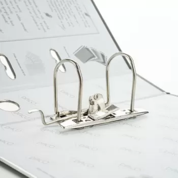 Biblioraft plastifiat bordo, 75 mm, Daco-2