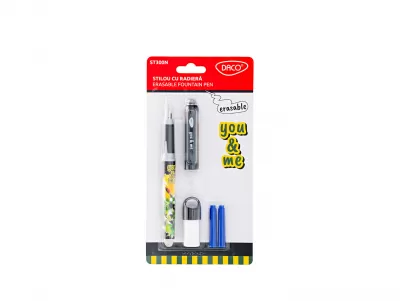 Stilou cerneala termosensibila You and Me negru Daco ST300N-img