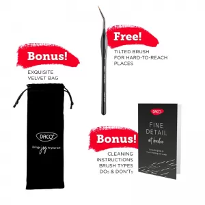 Pensule profesionale set 7+1 pentru miniatura si detaliu PN297-3-IMG-nav
