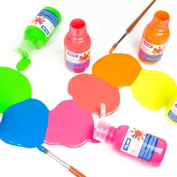 Tempera 125 ml Milan  verde FLUO 034461-2
