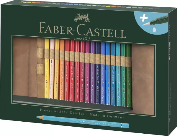 Rollup 30 creioane colorate a.durer + accesorii Faber-Castell-1-IMG-slider