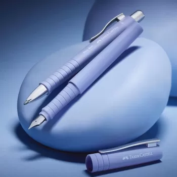 Set pix si stilou Faber-Castell lila Poly-3