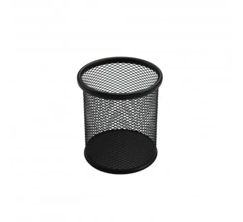 24-Suport-birou-cilindric-negru-ECADA