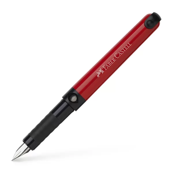 Stilou scolar Vario rosu Faber-Castell-1-IMG-slider